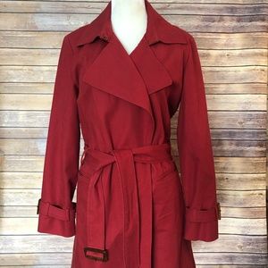 Incredible Talbots Red Coat Size 12